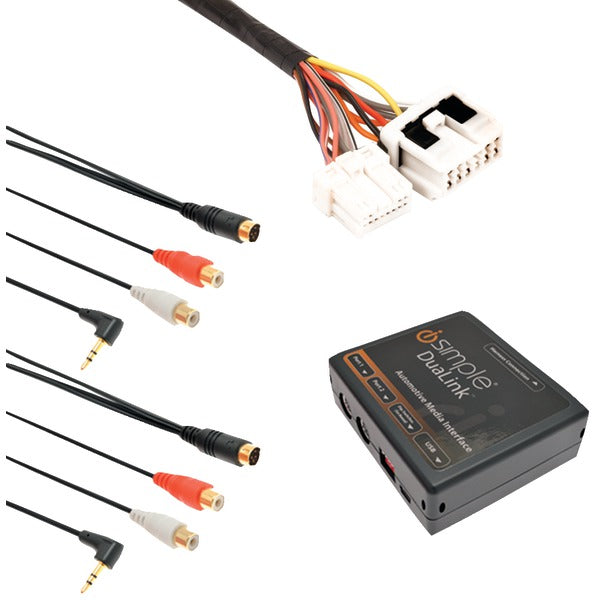 iSimple ISNI531 Nissan Fits Infiniti Dual Aux Audio Input Factory Stereo Radio