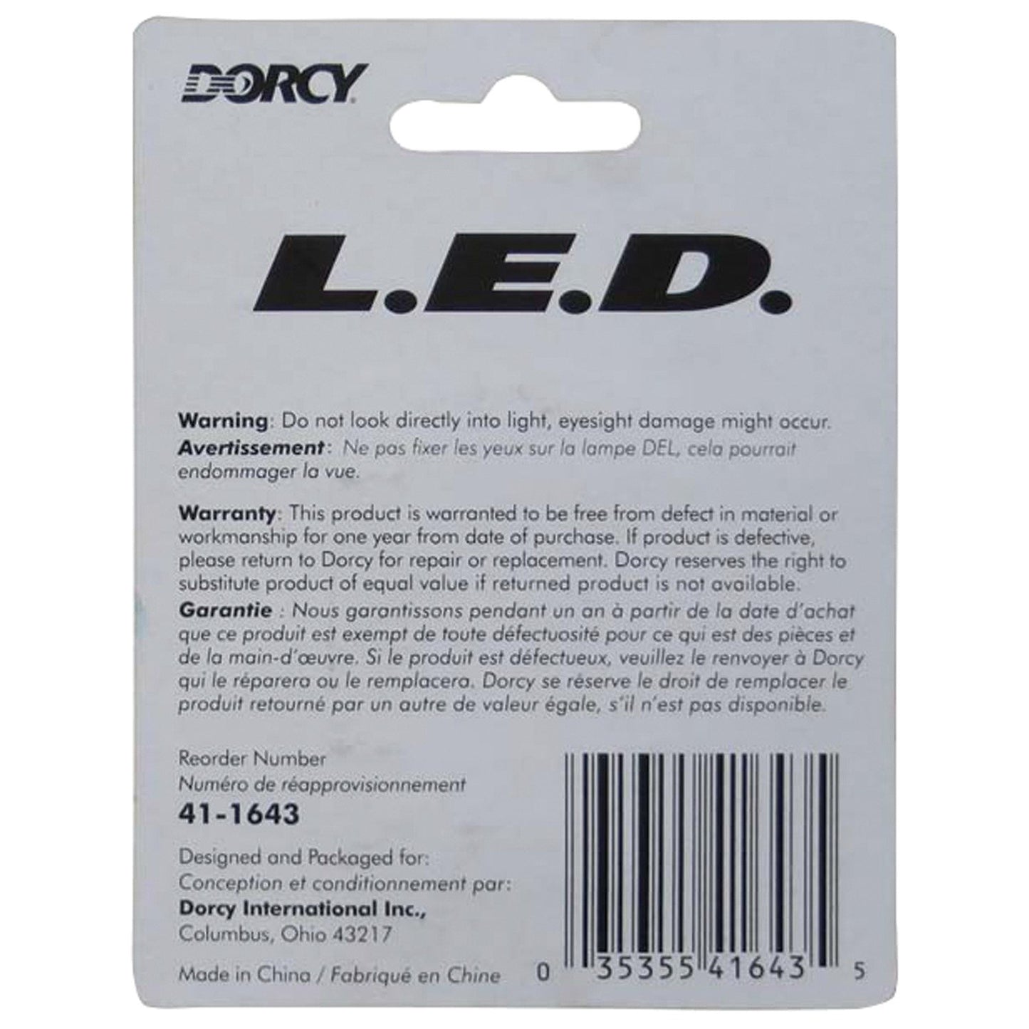 DORCY 41-1643 30 Lumen LED Replacement Bulb
