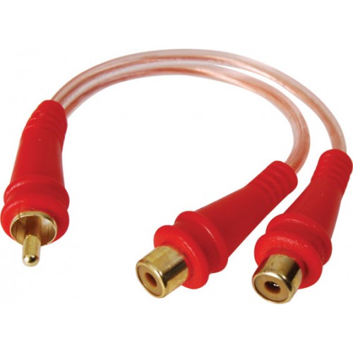 Nippon ampym2f Audiopipe Ampym2f 1m / 2f Y-adapter Installer Series Rca Cable by Nippon