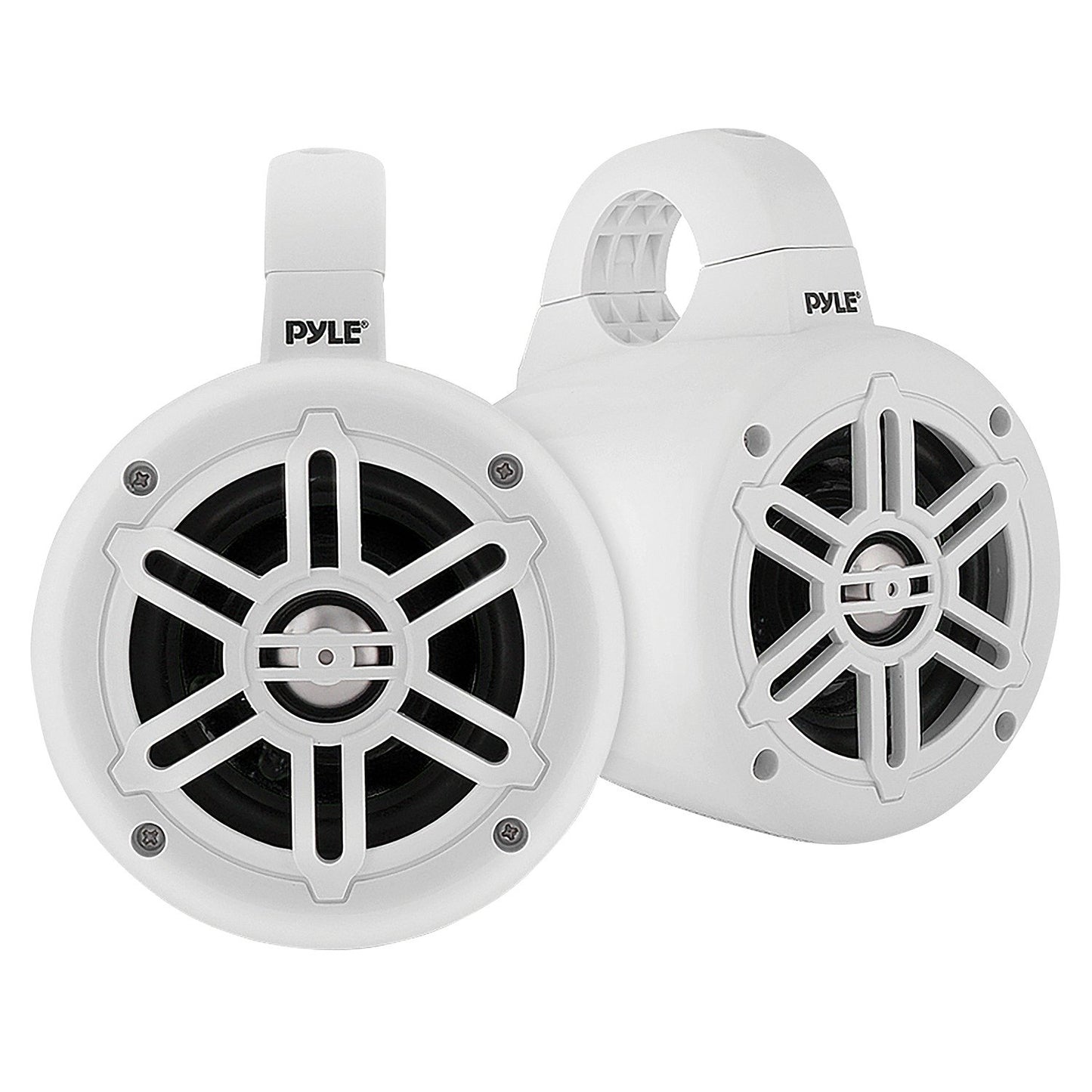 Pyle PLMRWB45W 4" 300W-Max Waterproof Marine Wakeboard Tower Speakers
