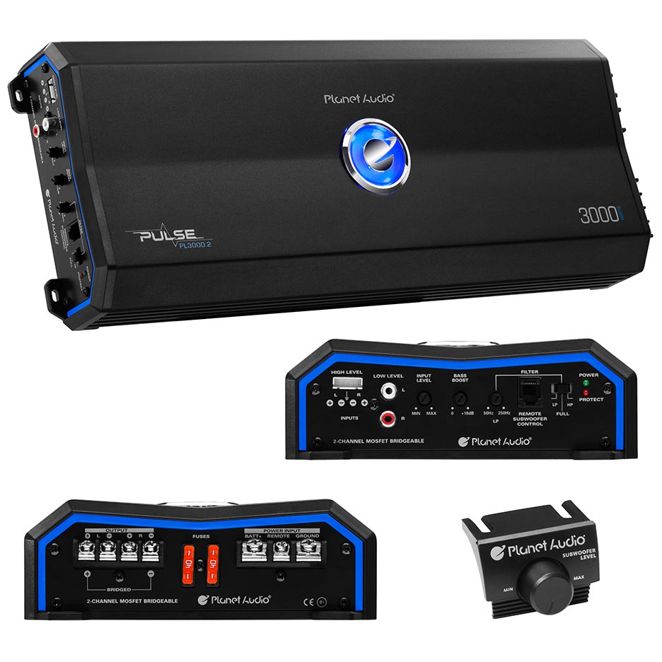 Planet Audio PL30002 3000 Watt 2 Channel Amplifier – Deff Audio