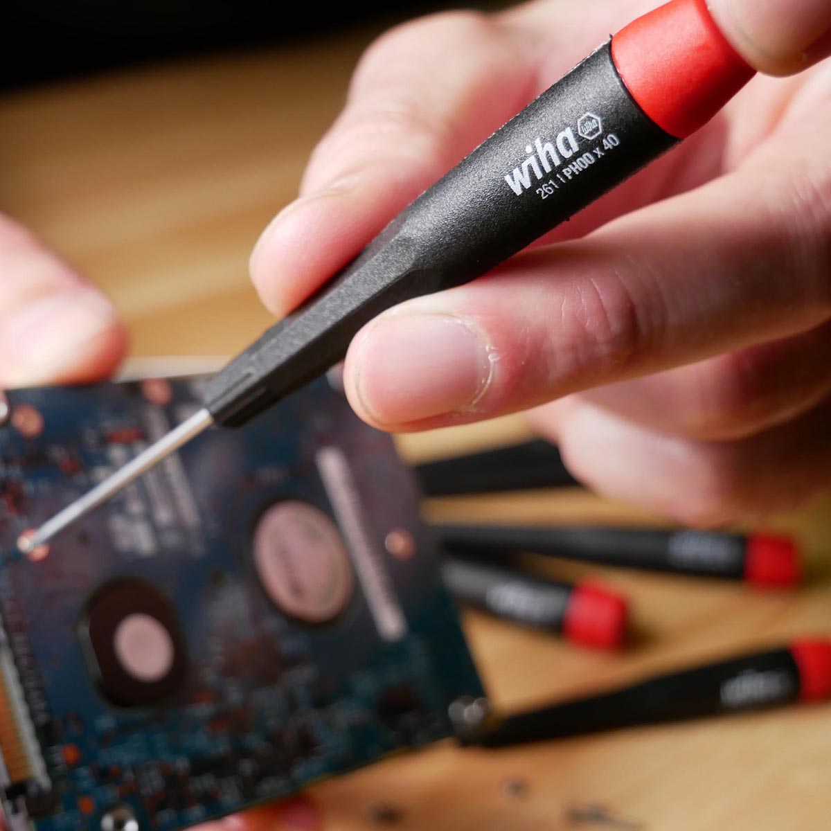 Wiha 26197 Precision Slotted and Phillips Screwdriver Set (7 Piece Set)