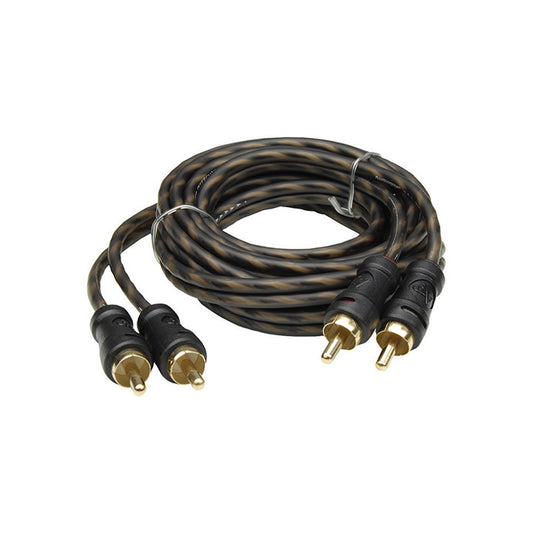 Audiopipe CPP6 24kt Gold Plated Interconnect Cable 6ft