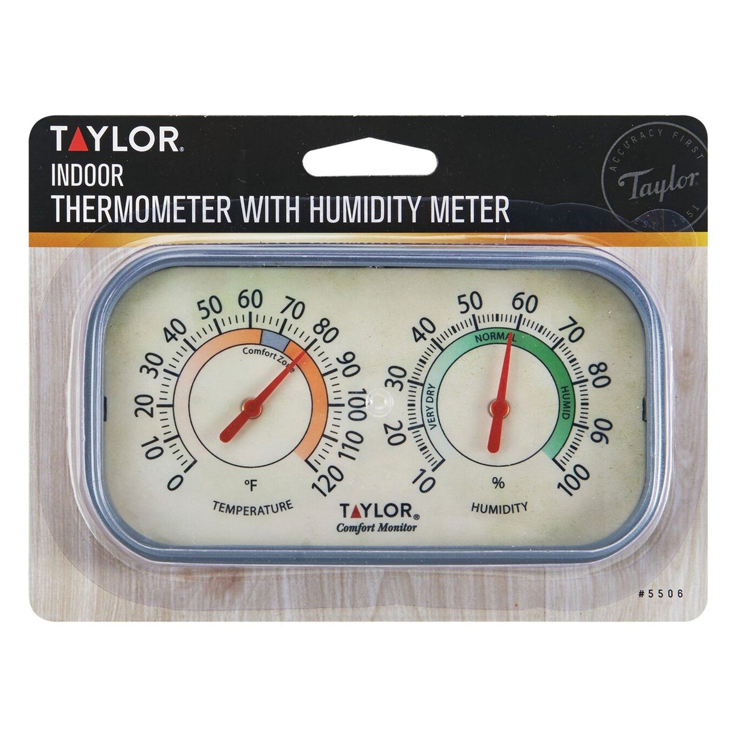 Taylor Precision Products 5506 Desk/Wall Thermometer