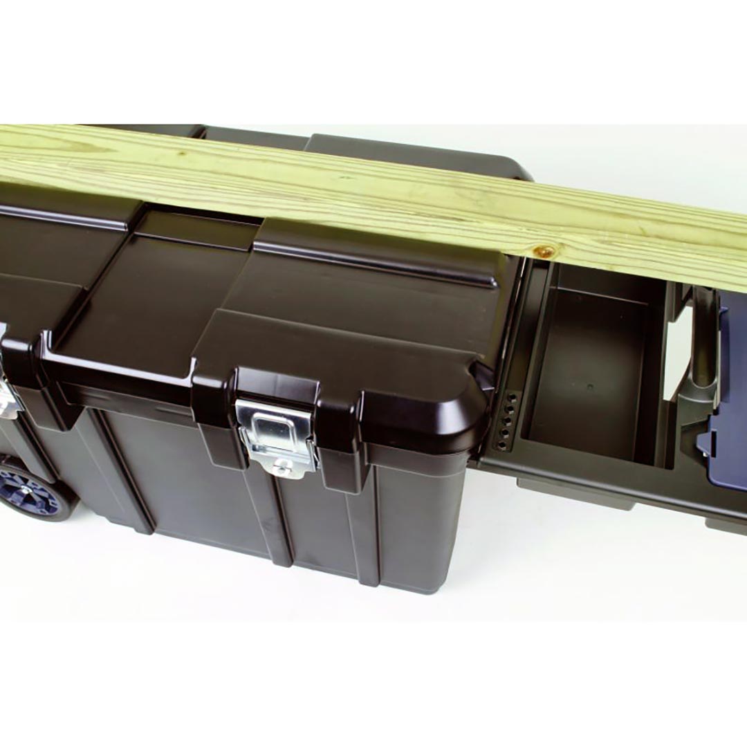 Flambeau 6531BK Rolling Gear Storage Chest and Tool Box