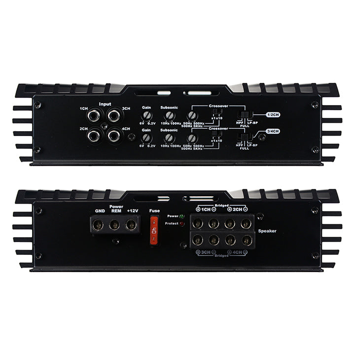 American Bass HD1504 600 Watt 4 Channel Car Amplifier