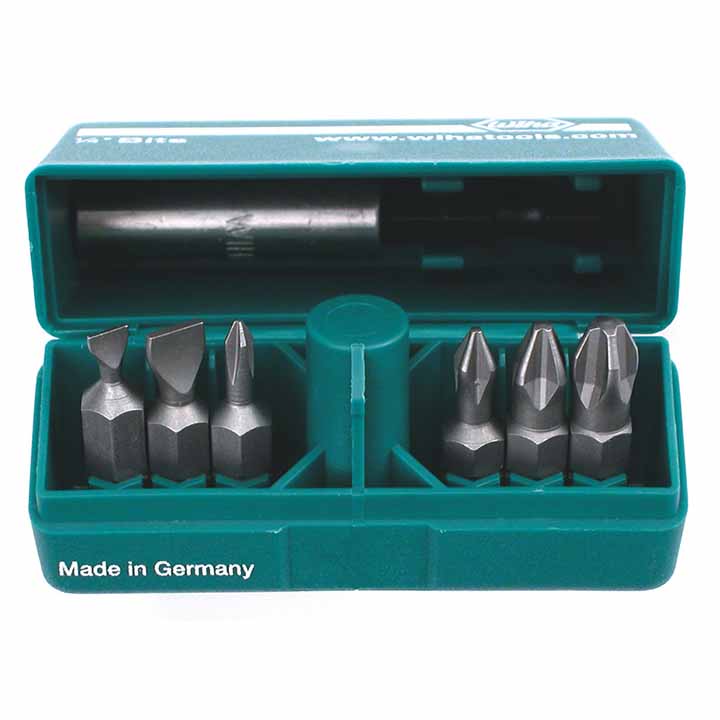 Wiha 71198WIHA Slotted/Phillips Pokitpak Insert Set (7 Piece Set)