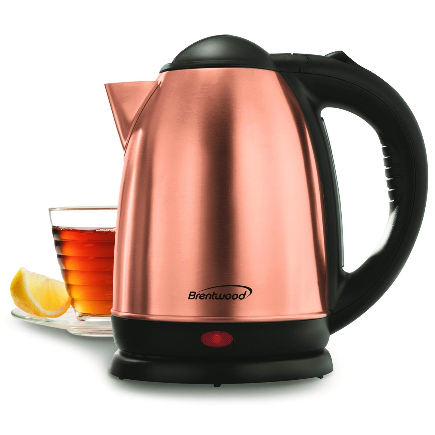 Brentwood Appl. KT-1790RG 1.7L Stainless Steel Cordless Electric Kettle