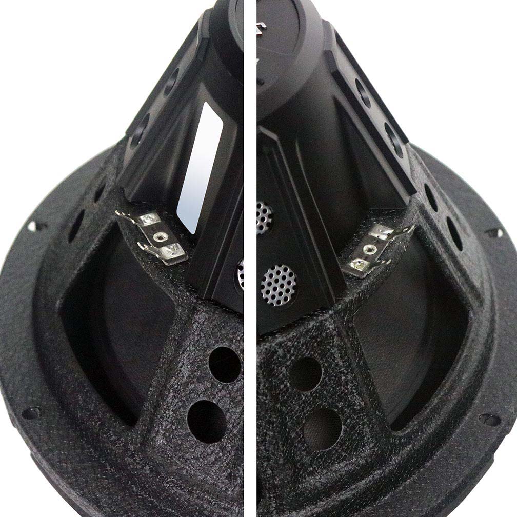 Hifonics HFX12D4BK 12" Woofer, 300W RMS/600W MAX, Dual 4 Ohm Voice Coil