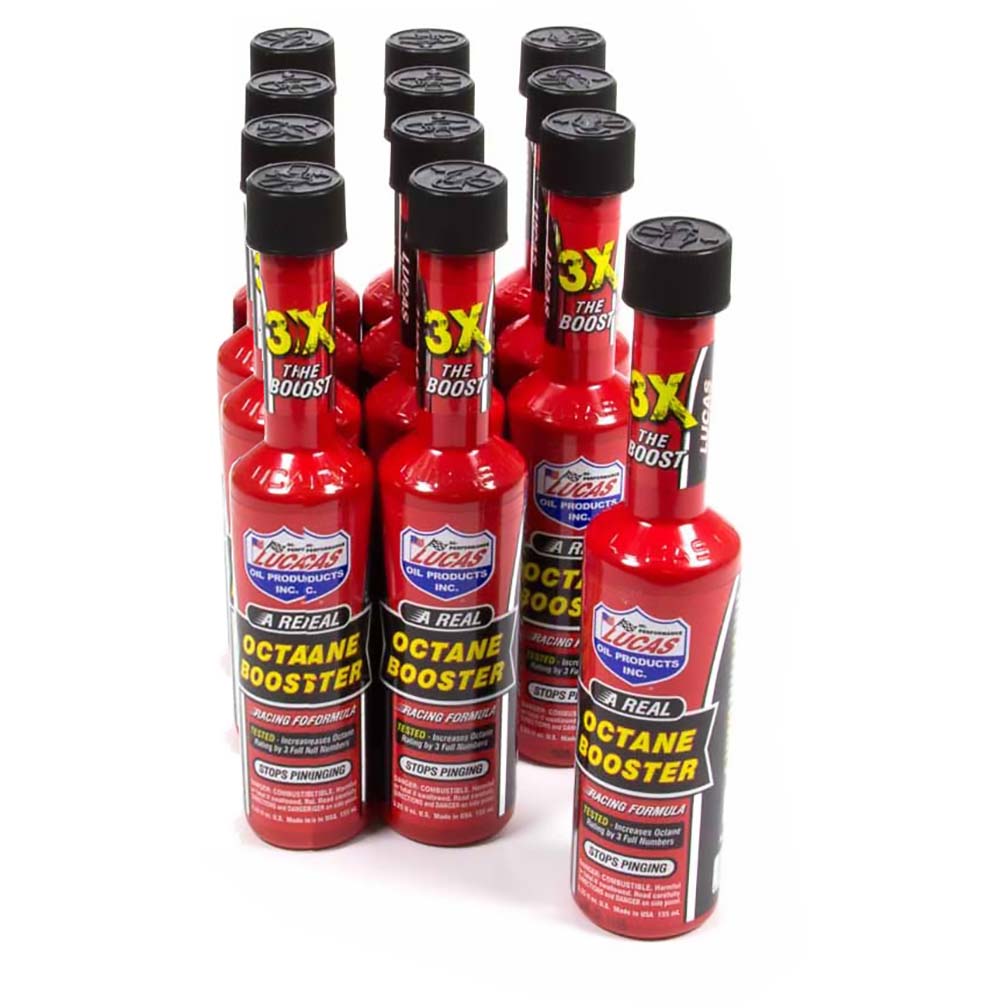 (12 Pack) Lucas Oil 1002612PK Octane Booster 15 Ounce (12 Pack)