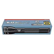 MAGLITE S2D015 2 CELL D Flashlight Black w/ Gift Box