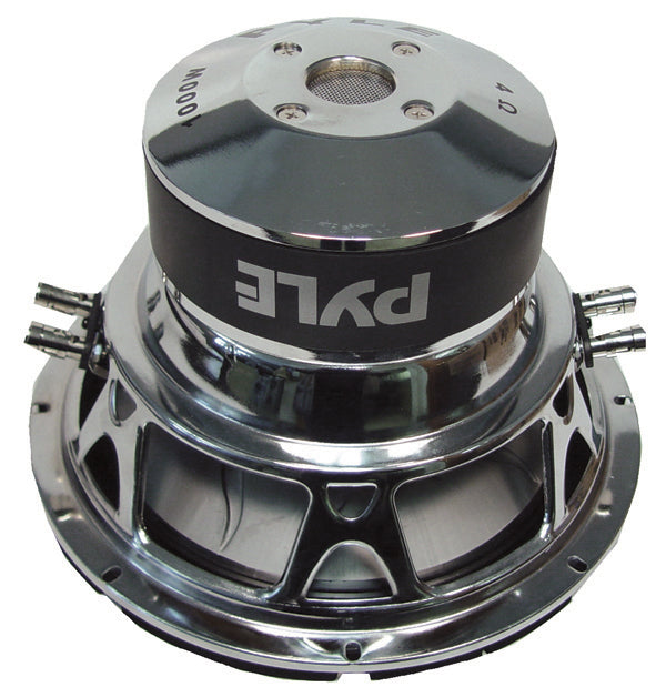 Pyle PL1090BL 10" 1000 Watt Blue Wave Car Subwoofer