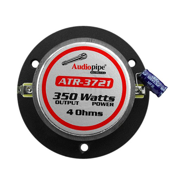 Audiopipe ATR3721 3.75" 350 Watt Aluminum Bullet Car Tweeter pair