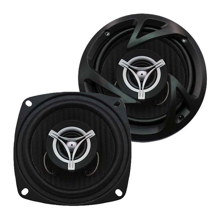Power Acoustik EF42 Reaper 4" 2 way 250 Watts No Grills