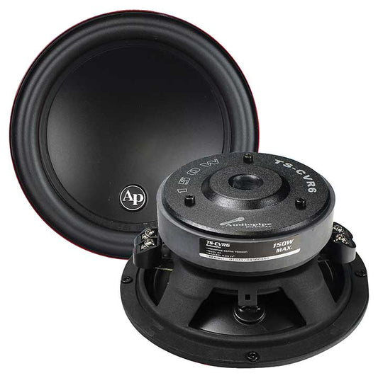 Audiopipe TSCVR6 6" Woofer 150W Max 4 Ohm DVC Sold Each