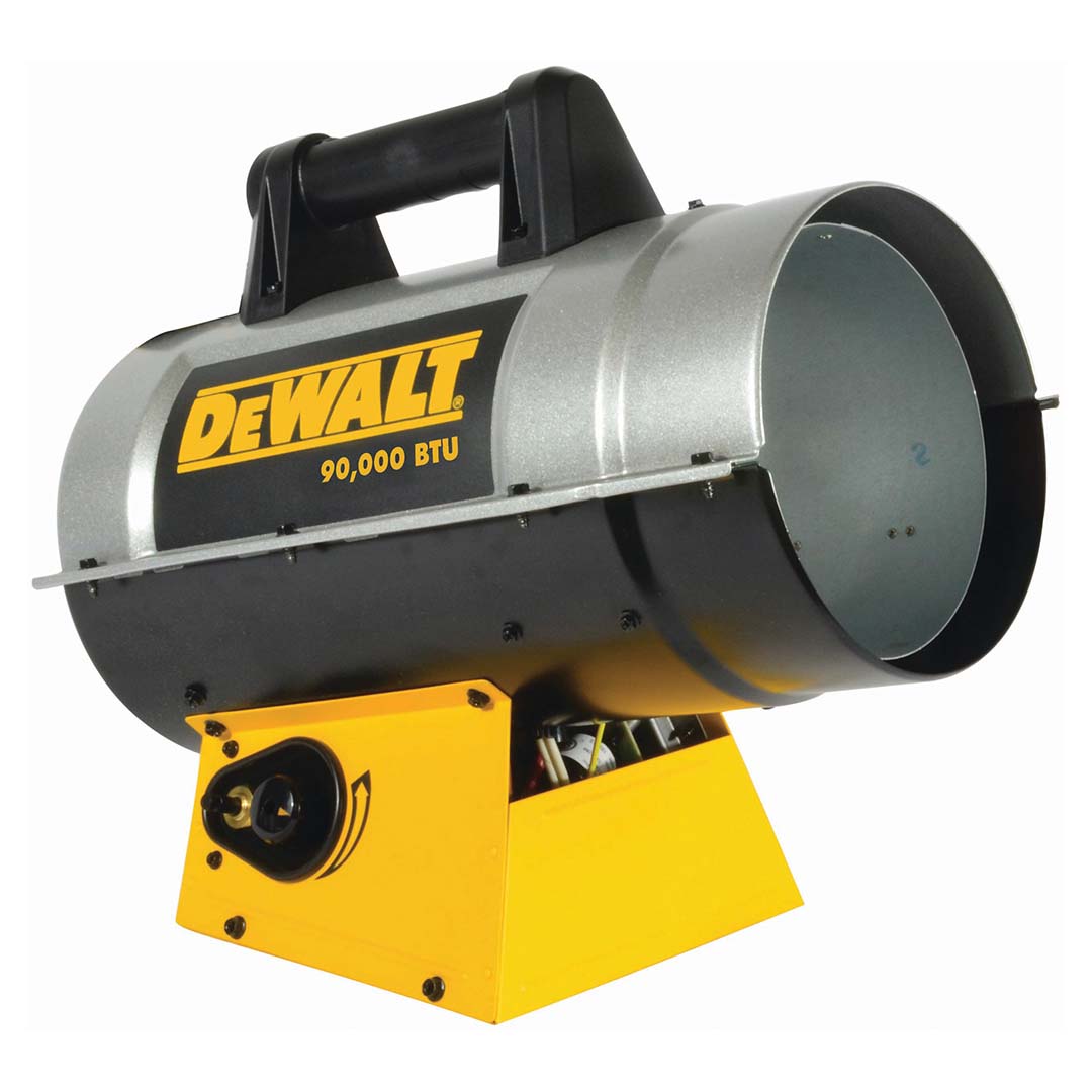 Mr. Heater F340715 DXH90FAV DeWalt 90,000/50,000 BTU Forced Air Propane Heater
