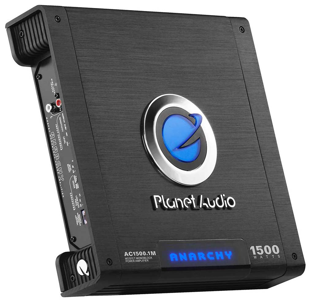 Planet Audio AC15001M Monoblock Amplifier, 1500W MAX