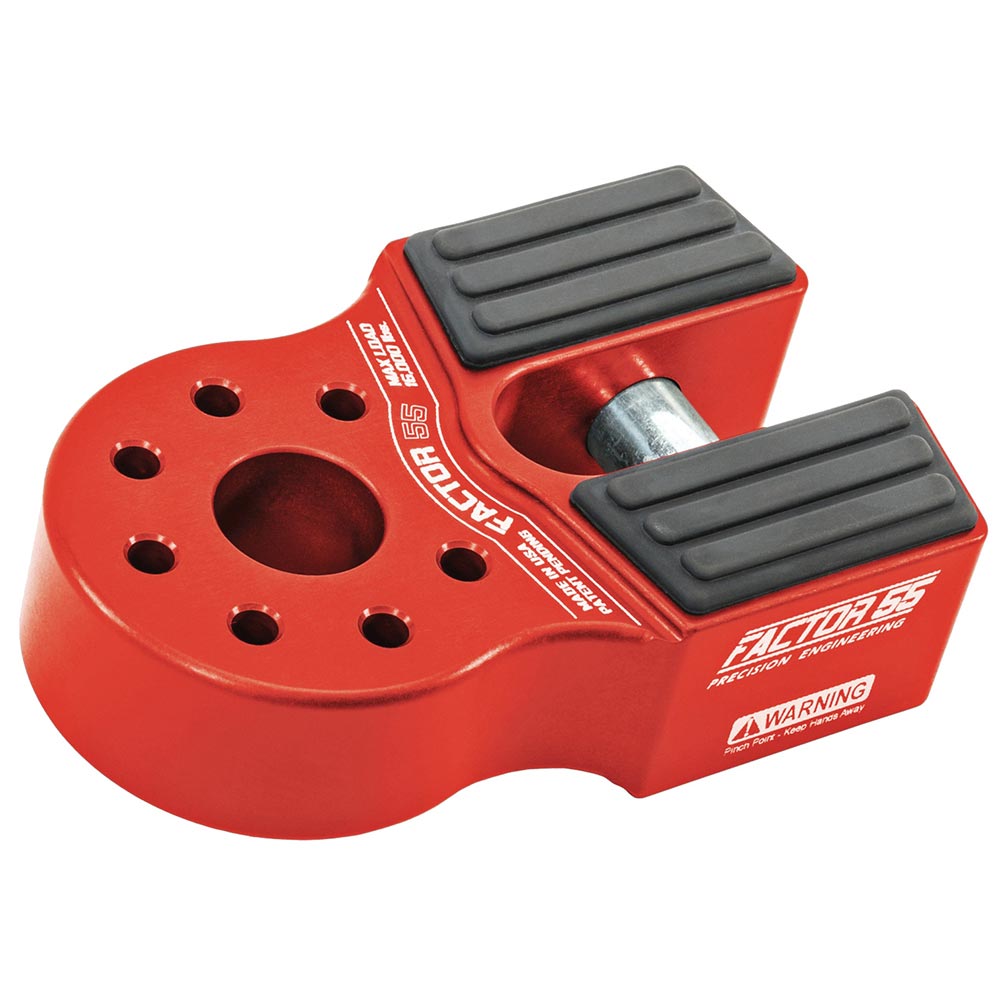 Factor55 5001 Flatlink Winch Shackle Mount Assembly-Red