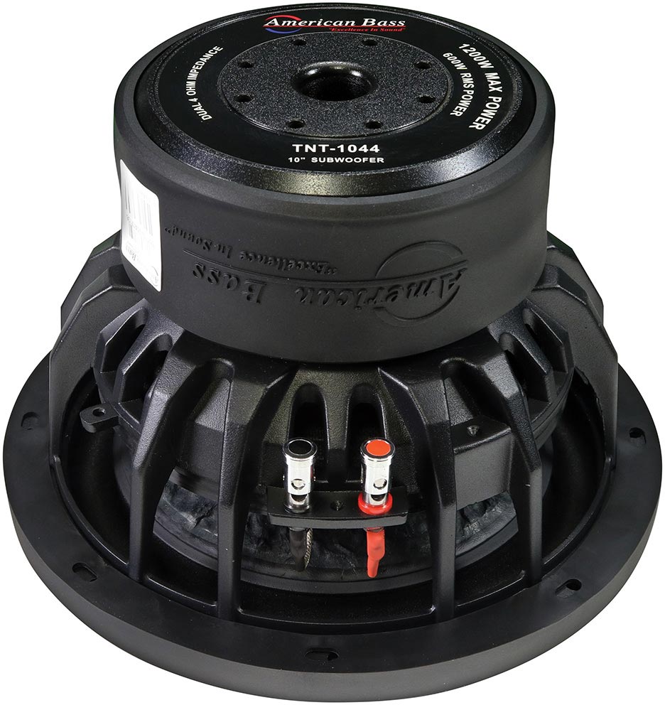 American Bass TNT1044 10 inch Dual 4 Ohm Car Stereo Subwoofer