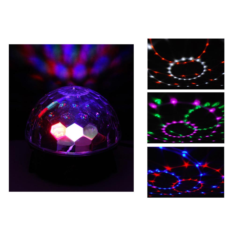 Zebra ZYB32 Sound LED Magic Ball Disco Light
