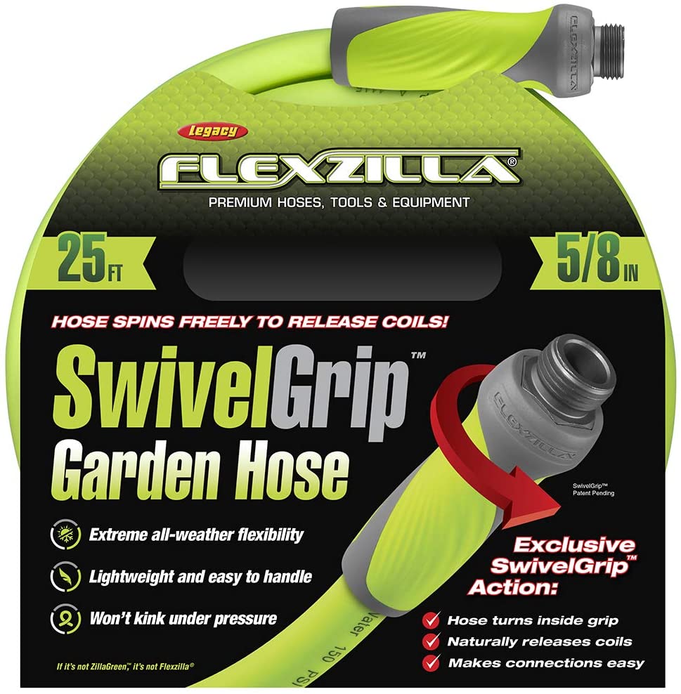 Flexzilla HFZG550YWS Swivelgrip Garden Hose