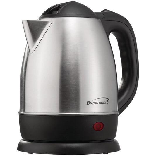 Brentwood Appl. KT-1770 1.2L Stainless Steel Cordless Electric Kettle