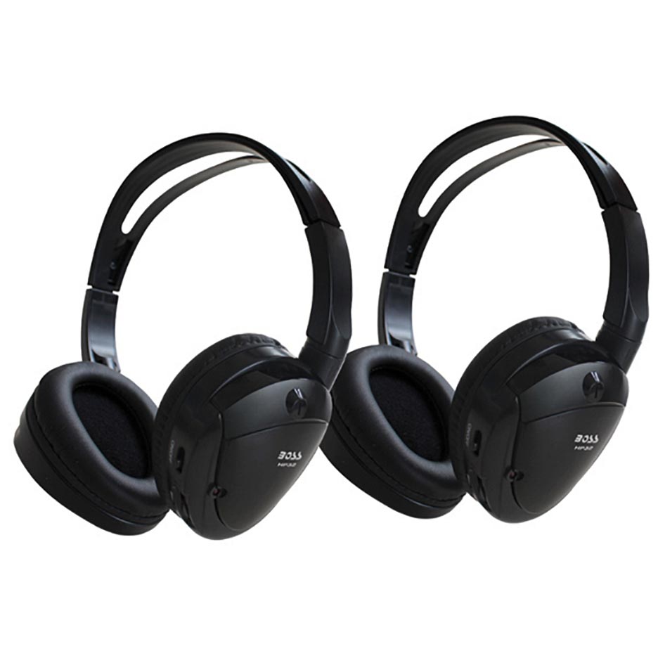 Boss Bv121mc 12.1 Widescreen Overhead Monitor W/ Dvd Wireless Headphones