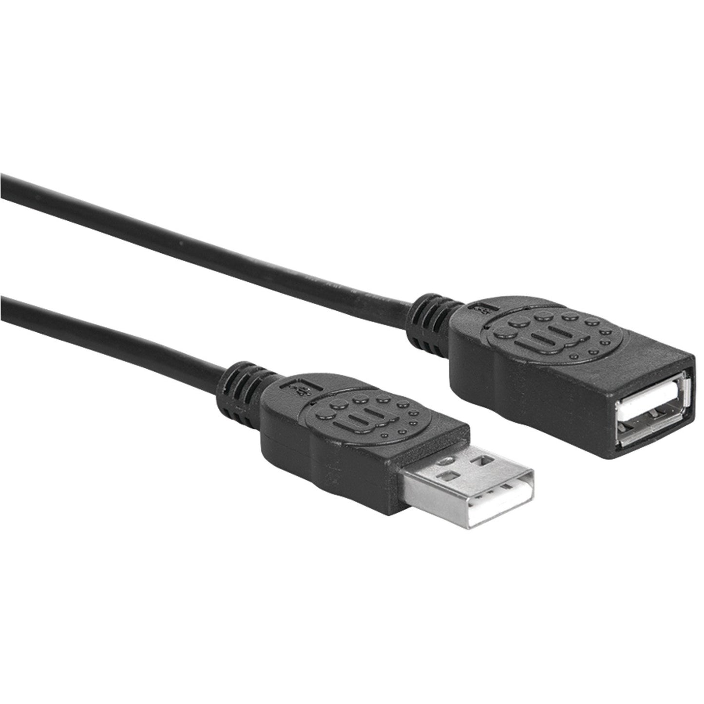 MANHATTAN 393850 Hi Speed Male To Female USB 10Ft