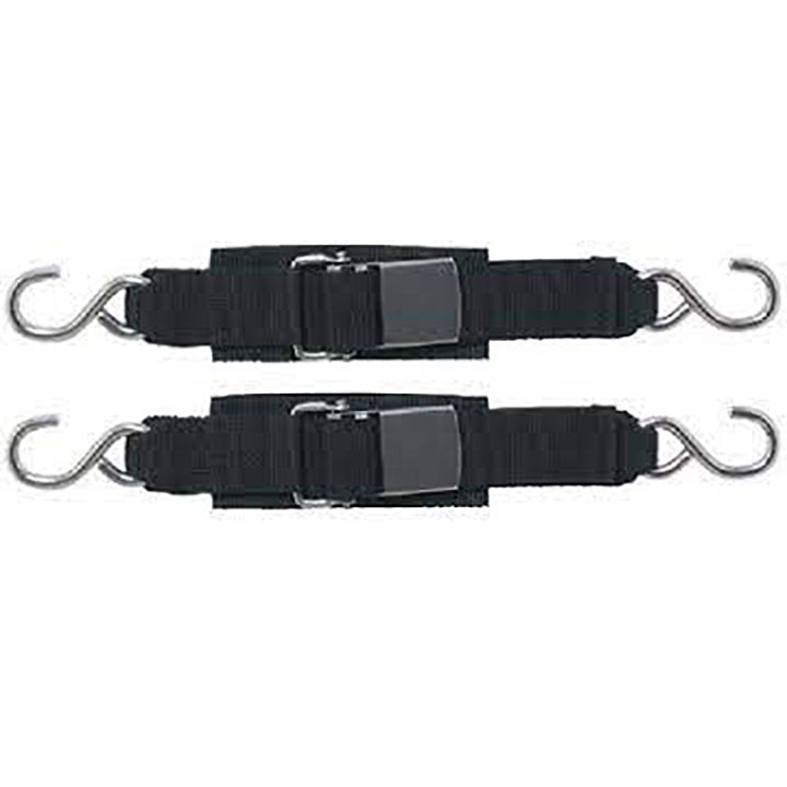 BoatBuckle F12067 Stainless Steel Kwik Lok Transom Tie-Downs (Pair)