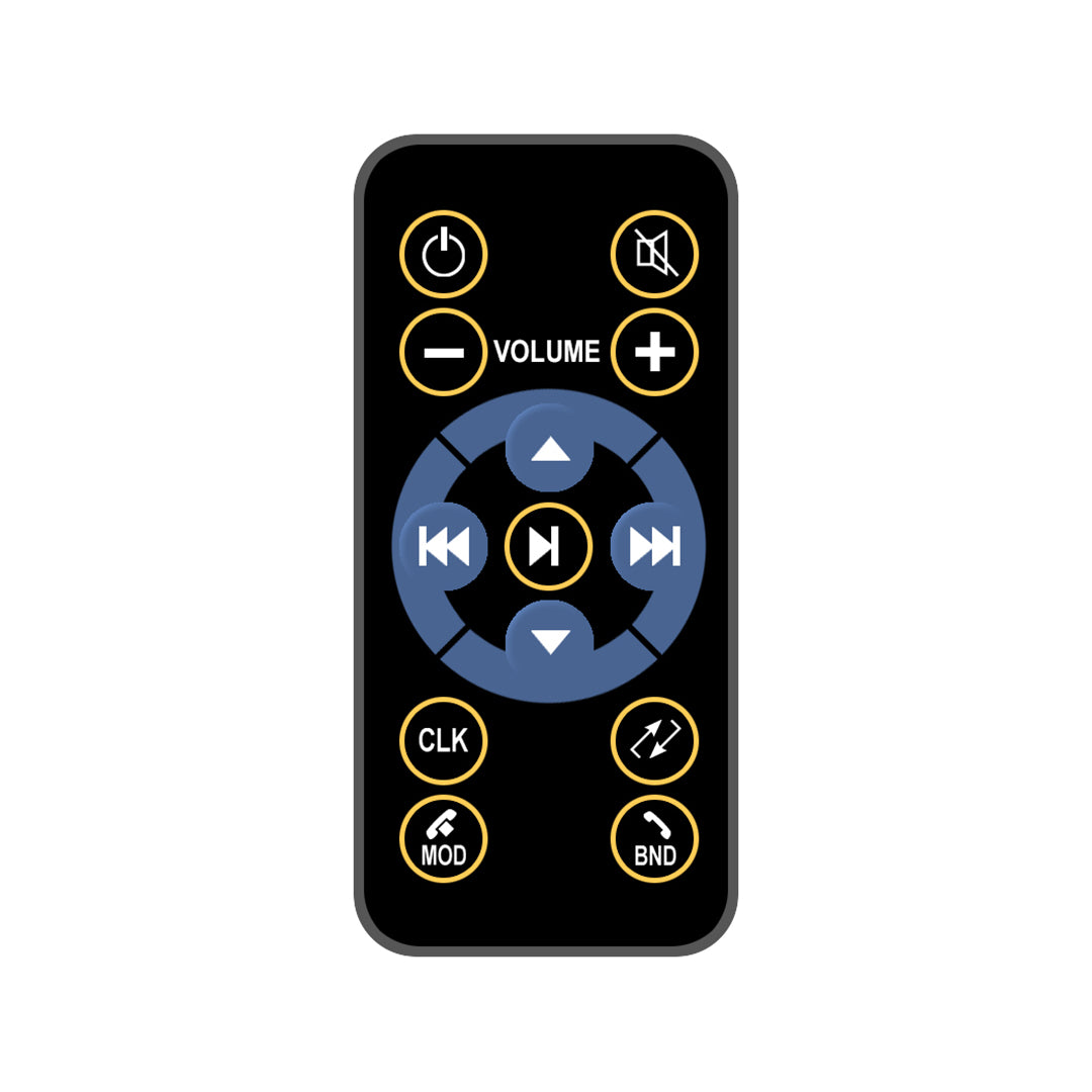 Power Acoustik PL60MB Mechless MP3/WMA Receiver with Bluetooth & Gesture Control