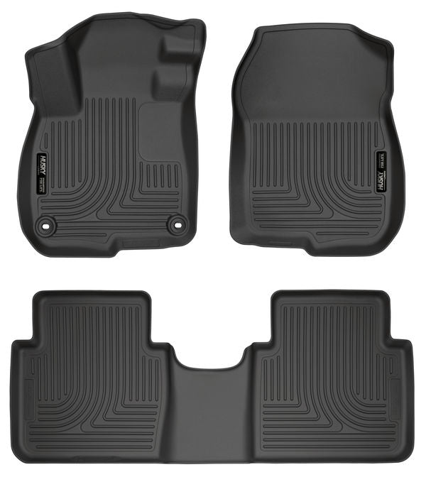 Husky 99401 Front/2nd Seat Floor Liners For 17-2020 Honda CRV