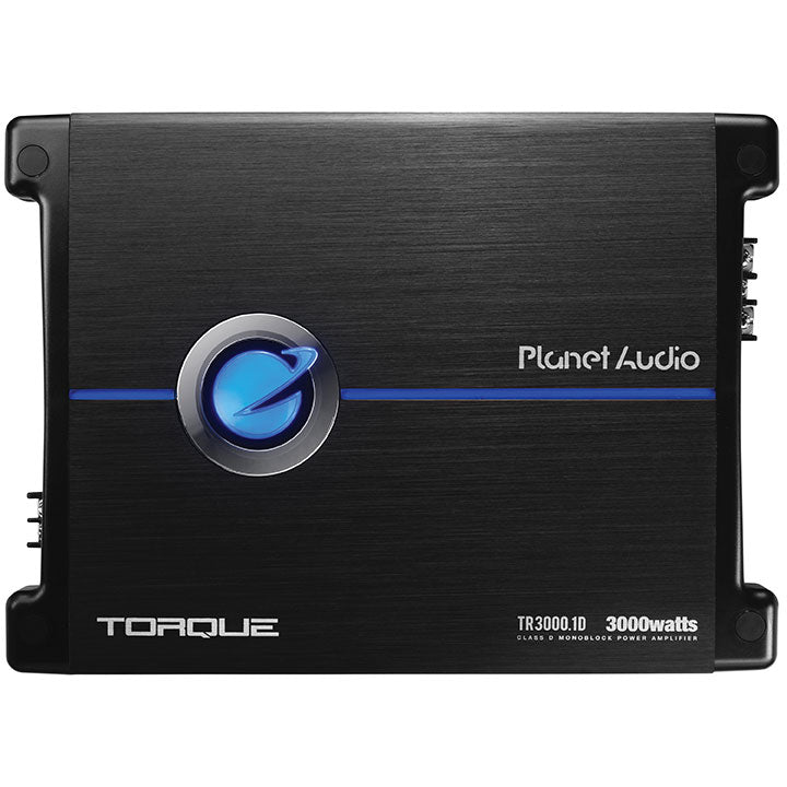 Planet Audio TR30001D 3000 Watts Max Class D Monoblock Amplifier 1-OHM Stable