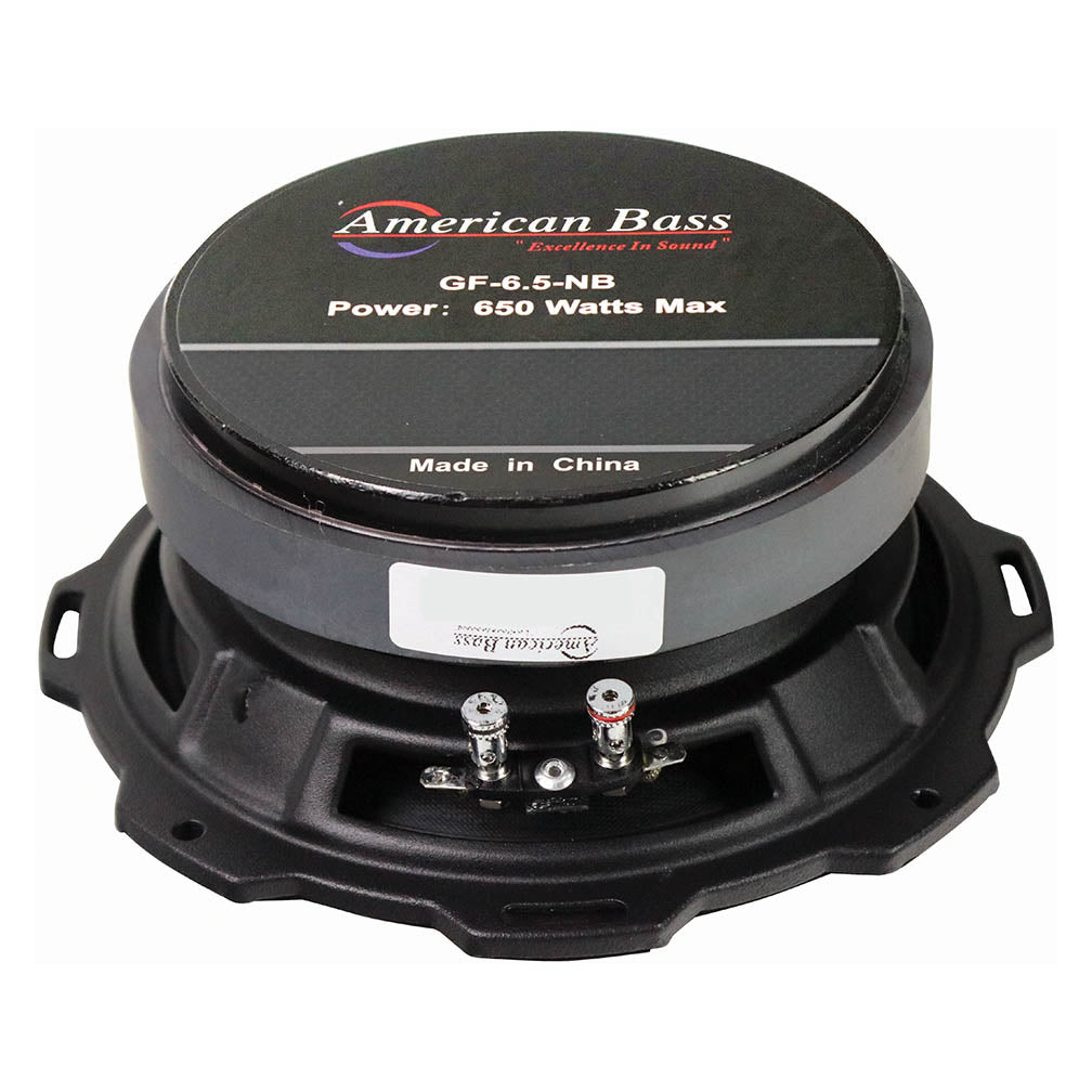 American Bass GF65NB GodFather 6.5 650 Watts 4 Ohm (each)