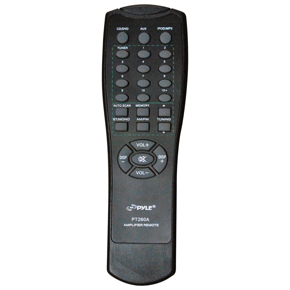 Pyle PT380AU 200 Watt Stereo Receiver, Aux (3.5mm) Input, MP3/USB/AM/FM Radio, (2) Mic Inputs