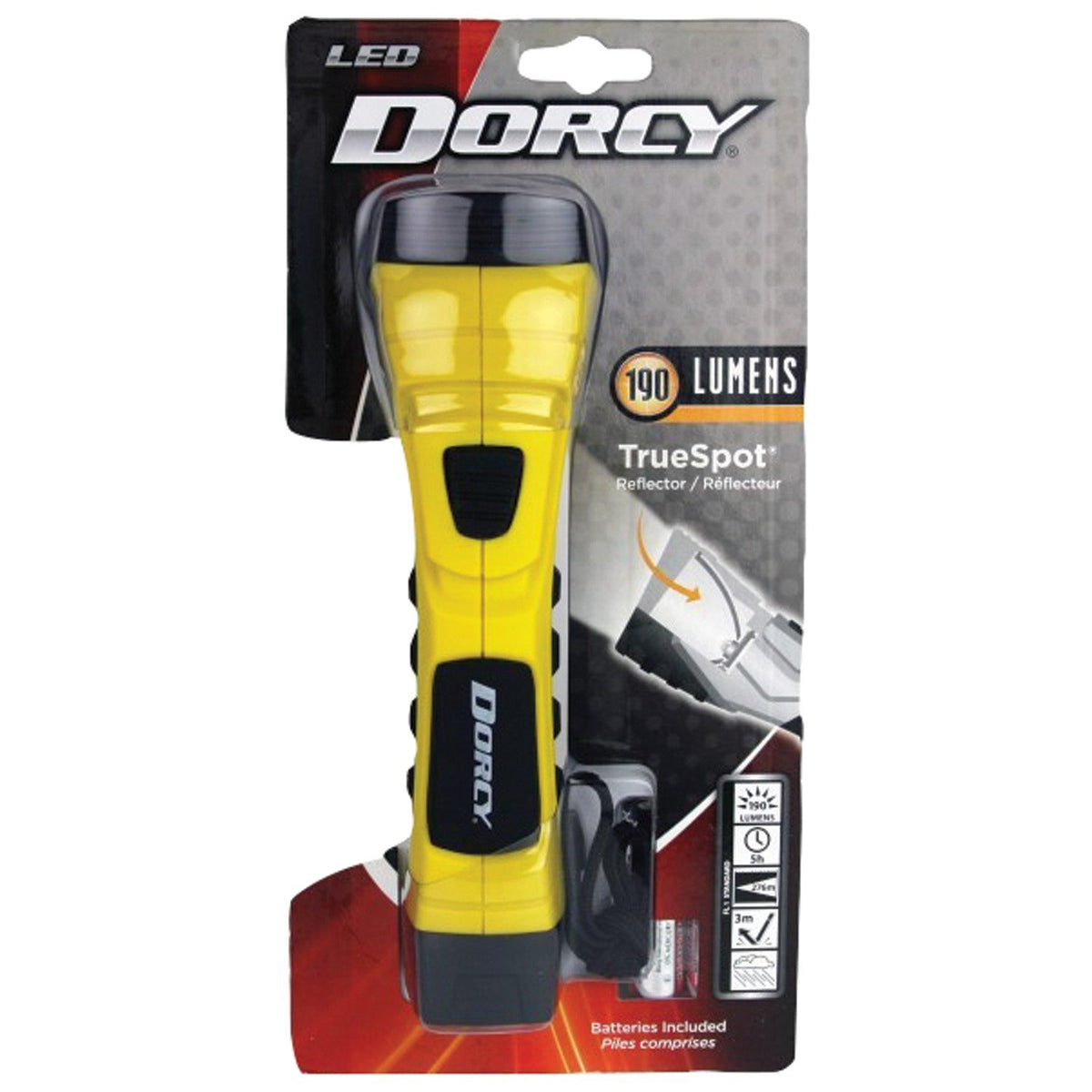 DORCY 41-4750 LED Flashlight (190 Lumen)