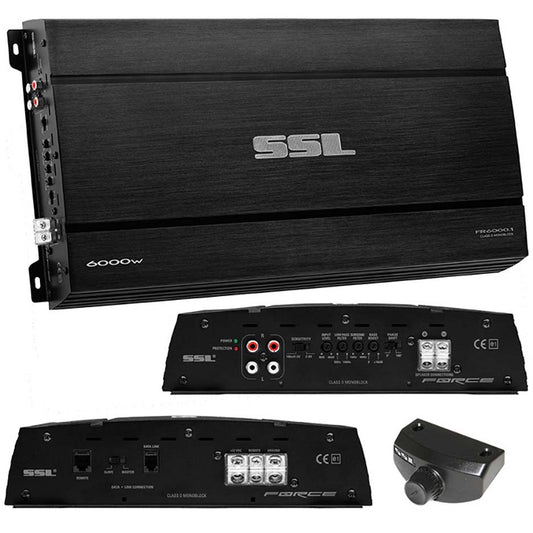SoundStorm FR60001 6000 Watt Class D Monoblock Amplifier