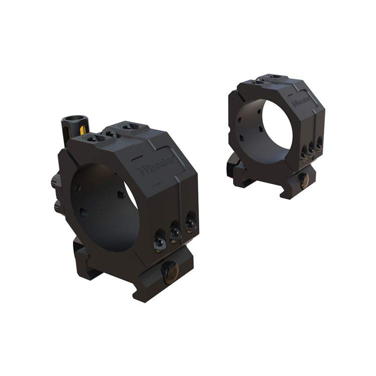 Wheeler Pic Rail Scope Rings 30mm Medium