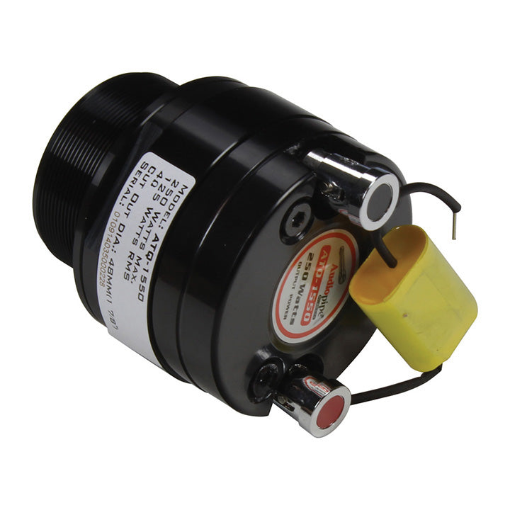 Audiopipe ATQ1550 1" aluminum titanium tweeter 200W Max 4Ohm Sold each