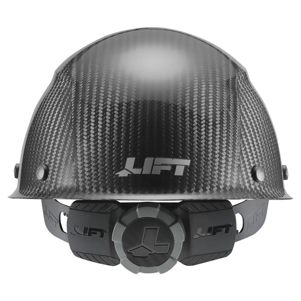 Lift Safety HDCC17KG DAX Carbon Fiber Cap Brim Gloss Black