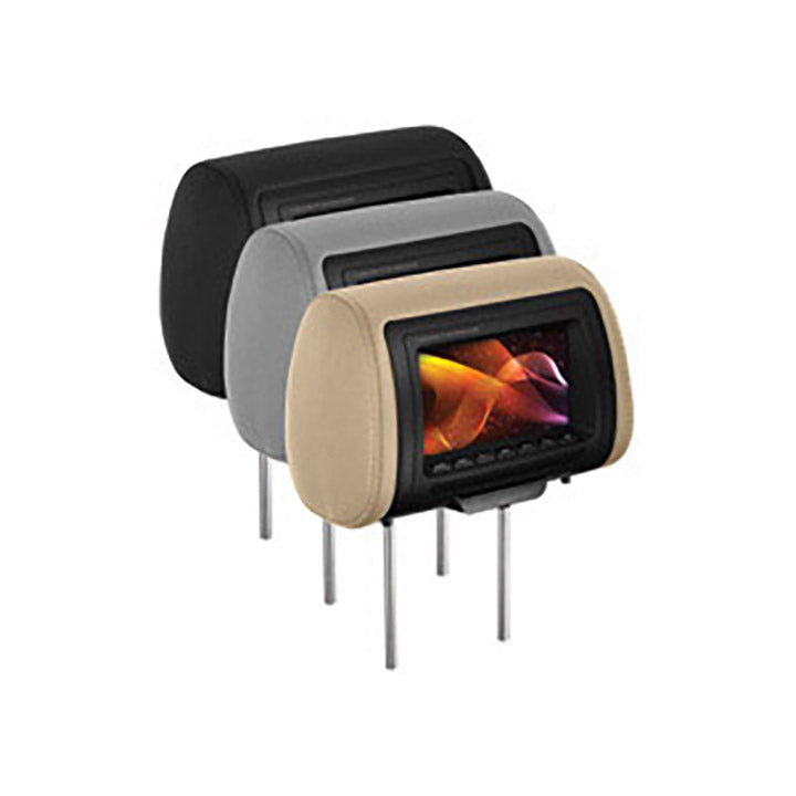 Planet Audio PH7MCS 7" Monitor in Headrest 3-color skins Wireless Remote