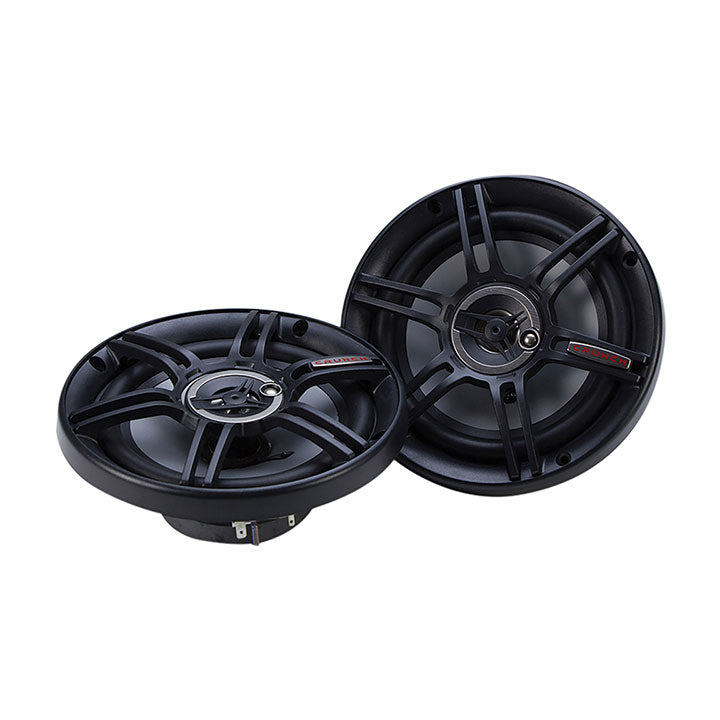 Crunch CS653C 6.5" Shallow Mount 3-Way Speaker 300w Max