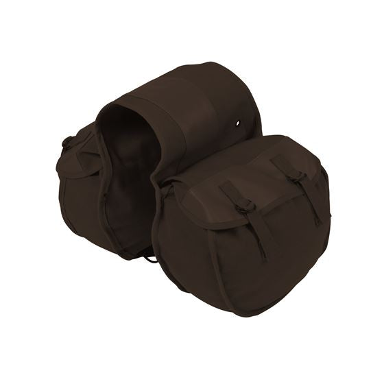 Stansport 766-20 Canvas Saddle Bag - Black