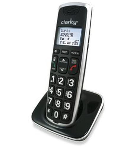 Clarity BT914C2 Cordless Phone w/Answering Machine & 2 Expandable Handsets