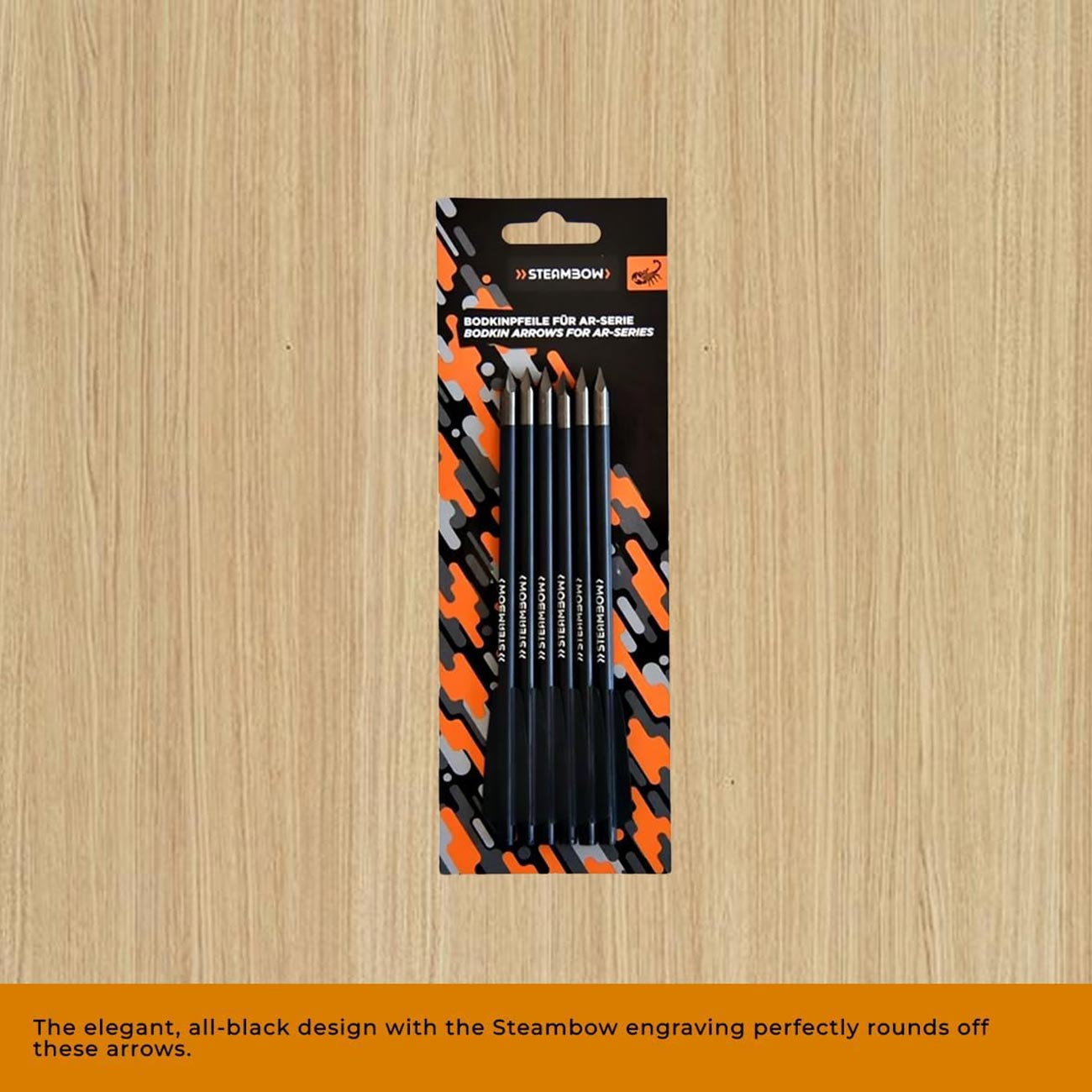 Steambow AR Series Aluminum Bodkin arrows Set of 6 pcs 0000401