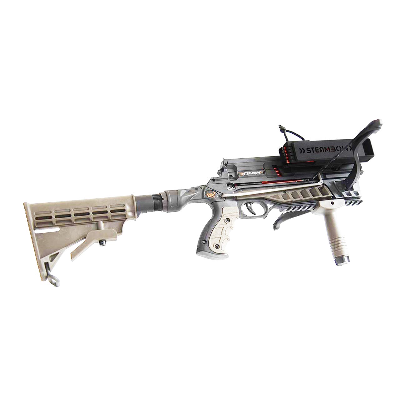 Steambow AR 6 Tactical quiver with speedloader 0000471
