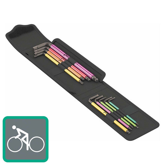 05004173001 Wera Metric L-Key Hex/Torx Bicycle “Set 4 ” (9 Piece Set)