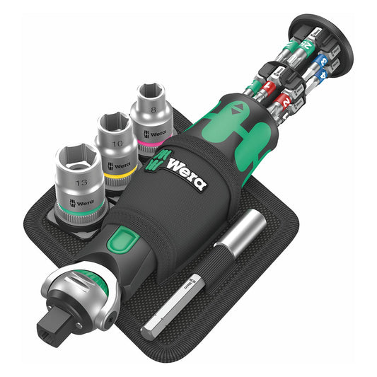 Wera Zyklop Pocket Set 2 Ratchet Set (18-Piece Set) 05004281001