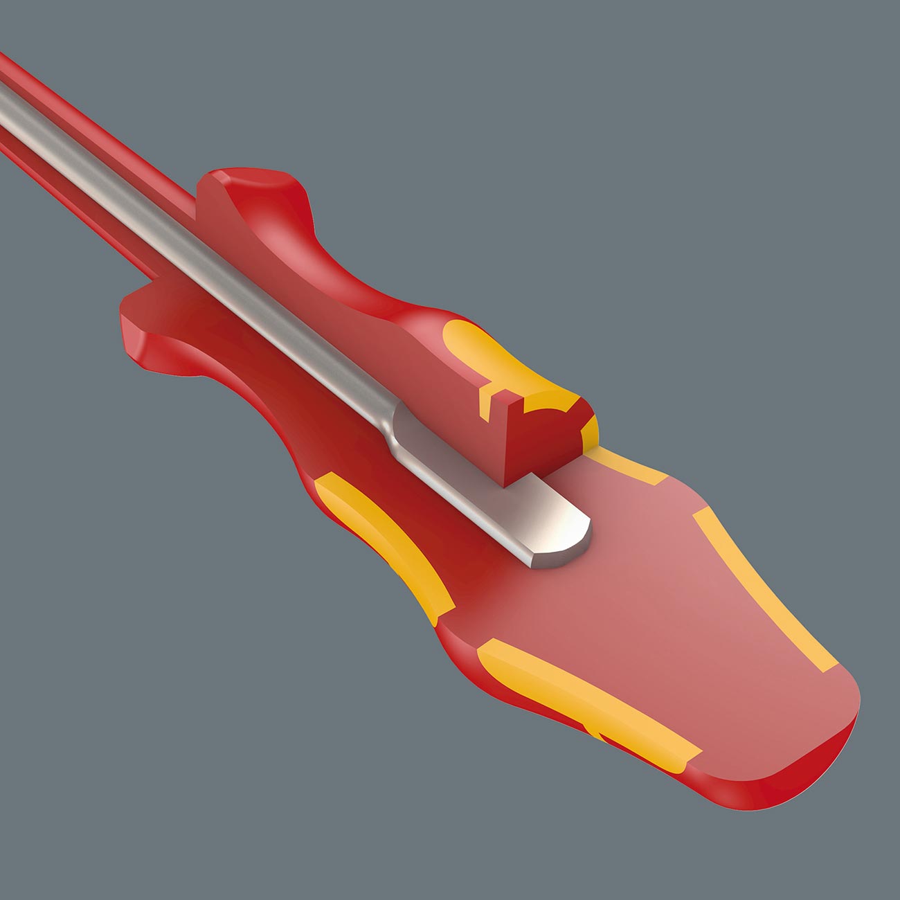 Wera VDE Insulated Screwdriver: SQ #2 x 100mm