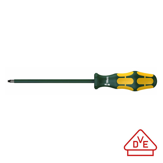 Wera 05004783001 VDE Insulated Screwdriver: Square SQ #1 x 150mm