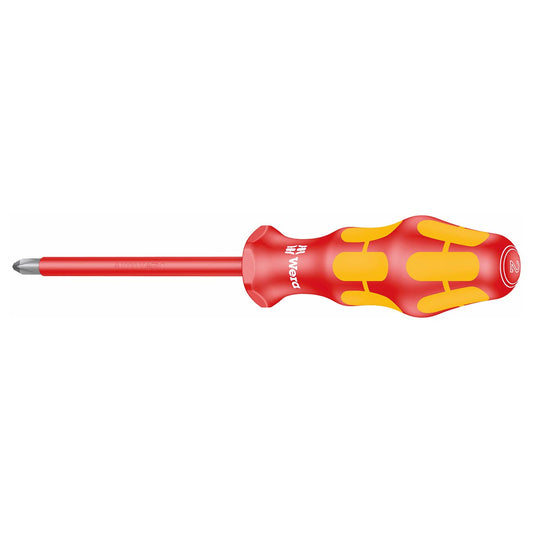 Wera 05006154001 VDE Insulated Screwdriver: Phillips PH #2 (With Lasertip)